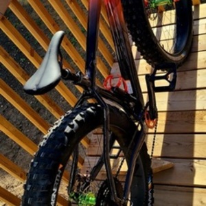 2022 Salsa Beargrease Orange and Brown