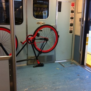DTLA Bikes Black and Red
