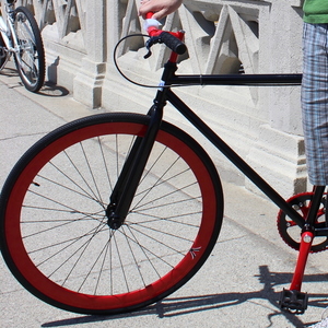 DTLA Bikes Black and Red