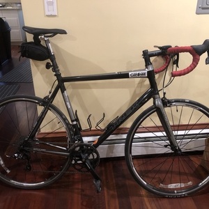2012 Trek 2.1 Apex H2 (Compact) Black and Silver, gray or bare metal