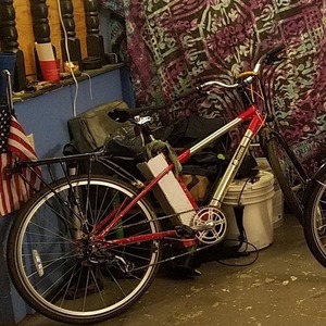 Unknown unknown Red and Silver, gray or bare metal