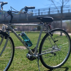 1991 Miyata Triple Cross Silver, gray or bare metal