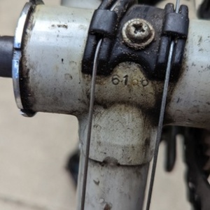 1991 Miyata Triple Cross Silver, gray or bare metal