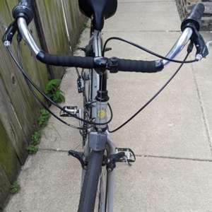 1991 Miyata Triple Cross Silver, gray or bare metal