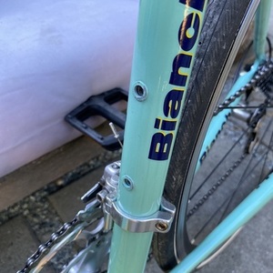 1999 Bianchi Bianchi reparto corse lite alloy Teal and Yellow or Gold