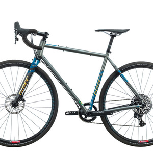 2020 Niner RLT 9 Steel Silver, gray or bare metal