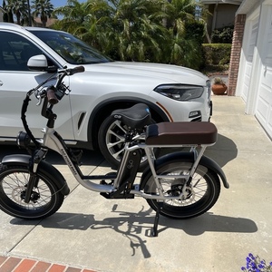 2022 Rad Power Bikes Rad Runner Plus Silver, gray or bare metal