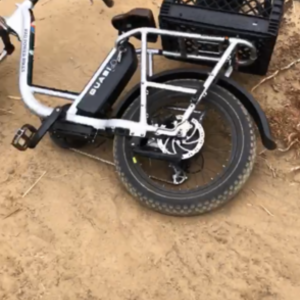 2021 Rad Power Bikes Rad Runner Plus Silver, gray or bare metal