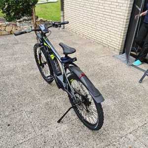 2022 BULLS Bikes Silver, gray or bare metal and Yellow or Gold