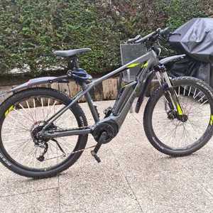 2022 BULLS Bikes Silver, gray or bare metal and Yellow or Gold