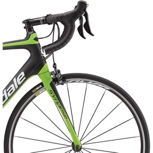 2016 Cannondale Synapse SM Ult 3 C Black, Green, and White