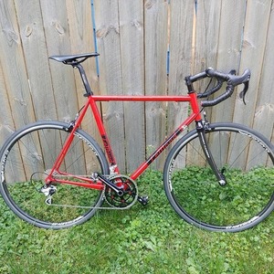 1996 LeMond Tourmalet repainted Red