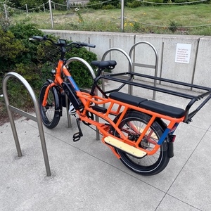 2022 Rad Power Bikes RadWagon 4 Electric Cargo Bike Orange