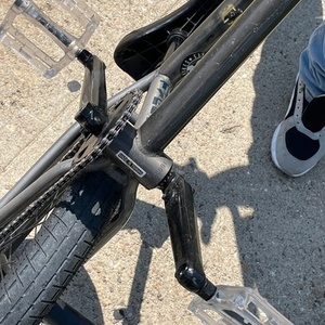 2022 Fiend BMX Type-B Silver, gray or bare metal