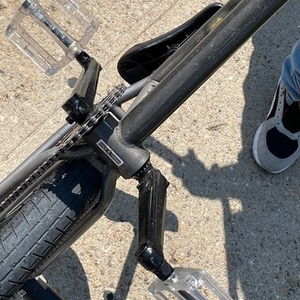 2022 Fiend BMX Type-B Silver, gray or bare metal