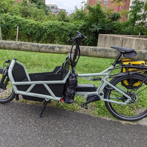 2022 Riese und Müller Load 60 cargo bike (front storage) Silver, gray or bare metal
