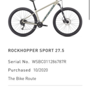 2021 Specialized Brown and Teal