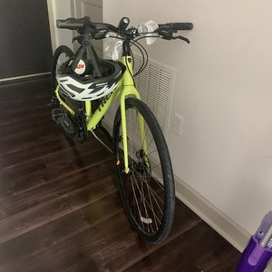 2020 Trek FX1 stagger disc Green