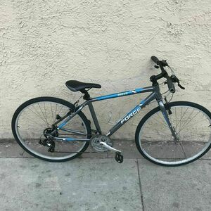 2016 Forge Bikes Forge Silver, gray or bare metal and Blue