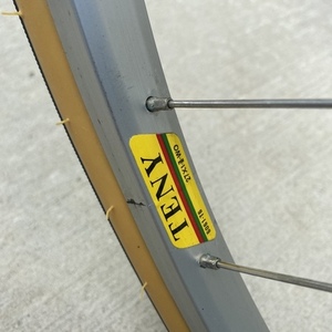 1985 Schwinn World Silver, gray or bare metal