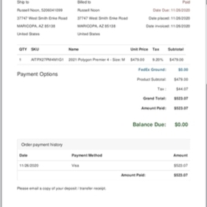 2021 Polygon Premier 4 Purple