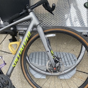 2017 Specialized DIVERGE COMP DSW Silver, gray or bare metal