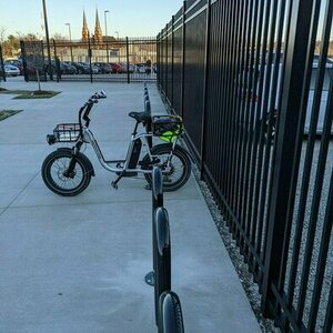 2021 Rad Power Bikes Radrunner Plus Silver, gray or bare metal