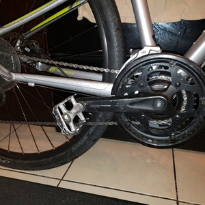 2017 Specialized Ariel Silver, gray or bare metal and White