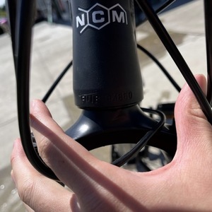 NCM eBikes Moscow Black and Blue