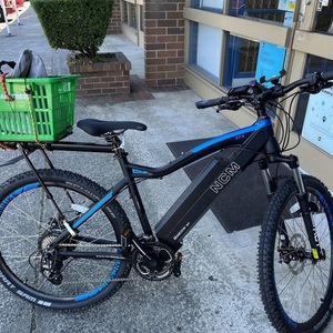 NCM eBikes Moscow Black and Blue