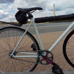 2015 Pake Rum Runner Steel Frame White and Purple