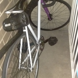 2015 Pake Rum Runner Steel Frame White and Purple