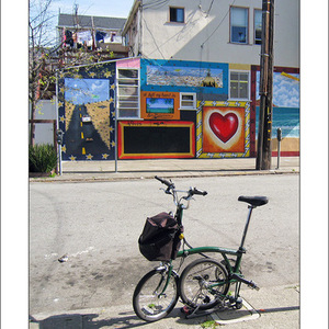 2001 Brompton Bicycle T3A Green