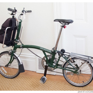 2001 Brompton Bicycle T3A Green