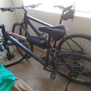 2018 Giant Roam Disc 2 Black and Silver, gray or bare metal