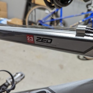 K2 Zed 2.3 Silver, gray or bare metal