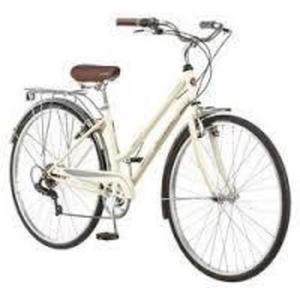 2016 Schwinn Women's Gateway 28" 700c Hybrid Bike-- Cream Brown and Yellow or Gold