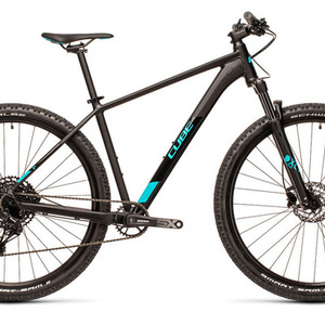 2021 Cube Acid 29in XLarge Aqua Silver, gray or bare metal