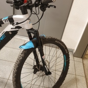 2019 Haibike SDURO HardNine 7.0 White and Black