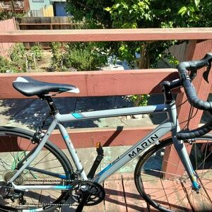 2015 Marin Bikes Argenta Elite Silver, gray or bare metal
