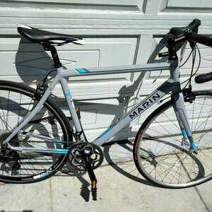 2015 Marin Bikes Argenta Elite Silver, gray or bare metal