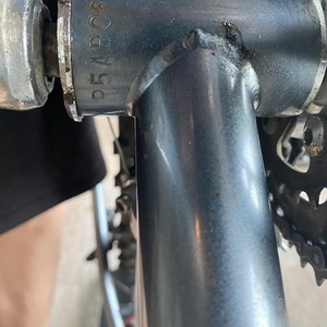 1995 Mongoose sycamore Silver, gray or bare metal