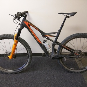 2016 Specialized Stumpjumper FSR Carbon Comp Black and Orange