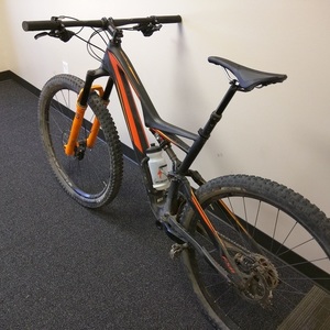 2016 Specialized Stumpjumper FSR Carbon Comp Black and Orange