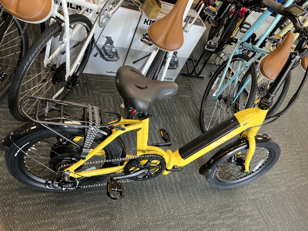 biria folding electric bike