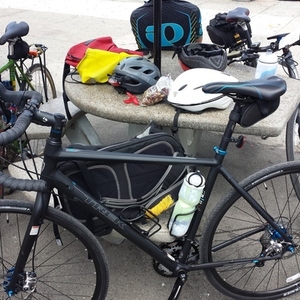 Trek CrossRip Black and Blue