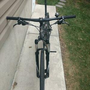 2017 Specialized Cross Trail Silver, gray or bare metal and Black
