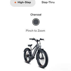 2022 Rad Power Bikes High Step Rad Rover Black