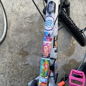 Diamondback Only other numbers in view is KB140 7... White and Stickers tape or other cover-up