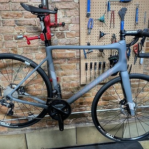 2021 Parlee Altum Disc Silver, gray or bare metal